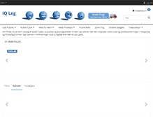 Tablet Screenshot of iqleg.dk